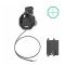 RAM Mounts GDS Uni-Conn Powered Snap-In Dock - 2-Hole AMPS Pattern - RJ45 Connector - PoE to PD Charging Modul - Screw Set