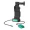 RAM Mounts GDS Uni-Conn Charging Dock with Release Button - 2-Hole AMPS - USB-C & Dual USB-A Connector - Screw Set