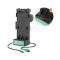 RAM Mounts GDS Uni-Conn Spring Loaded Charging Dock - 2-Hole AMPS Pattern - USB-C & USB-A Connector - Heated Pogo-Pins - Screw-Set