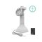 RAM Mounts GDS Uni-Conn Stand Docking Station (7-inch) with Key Locking (Right) for Rear Pogo Pins - Rotatable & Tiltable - USB-C Connection - RJ45 Connection - PoE (Power over Ethernet) - Gray