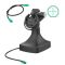 RAM Mounts GDS Uni-Conn Stand Docking Station with Key Locking (Right) - Rotatable & Tiltable - USB-C Connector - Rear Pogo Pads