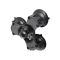 RAM Mounts Triple Suction Base with Round Base Plate
