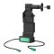 RAM Mounts GDS Uni-Conn Charging Dock (Key-Locking) with Release Button - 2-Hole AMPS - USB-C & USB-C Connector - Screw Set