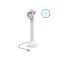 RAM Mounts GDS Uni-Conn Stand Docking Station (14-inch) with Key Locking (Right) for Rear Pogo Pins - Rotatable & Tiltable - USB-C Connection - Gray