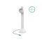 RAM Mounts GDS Uni-Conn Stand Docking Station (14-inch) - Rear Pogo Pins - Rotatable & Tiltable - USB-C Connection - Light Gray