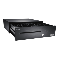 APG ShareTill, cash drawer, Ethernet, black, left locking position, 5 coin compartments, 5 note compartments, 630x190x660 mm