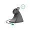 RAM Mounts GDS Uni-Conn Snap-In Stand-Dockingstation - Rückseitige Pogo-Pins - RJ45-Anschluss - PoE (Power over Ethernet)