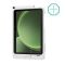 RAM Mounts IntelliSkin Thin-Case Ladeschutzhülle für Samsung Galaxy Tab Active5 Pro & 4 Pro - Rückseitige Pogo-Pads - Externer USB-C Anschluss - GDS-Technologie - Hellgrau