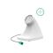 RAM Mounts GDS Uni-Conn Stand-Dockingstation - Rückseitige Pogo-Pins (magnetisch) - RJ45-Anschluss - PoE (Power over Ethernet) - Hellgrau