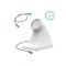 RAM Mounts GDS Uni-Conn Stand-Dockingstation - Rückseitige Pogo-Pins (magnetisch) - USB-C-Anschluss - Hellgrau