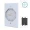 GDSÂ® Uni-Connâ„¢ Powered Low Profile Wall Dock with PoE - light gray